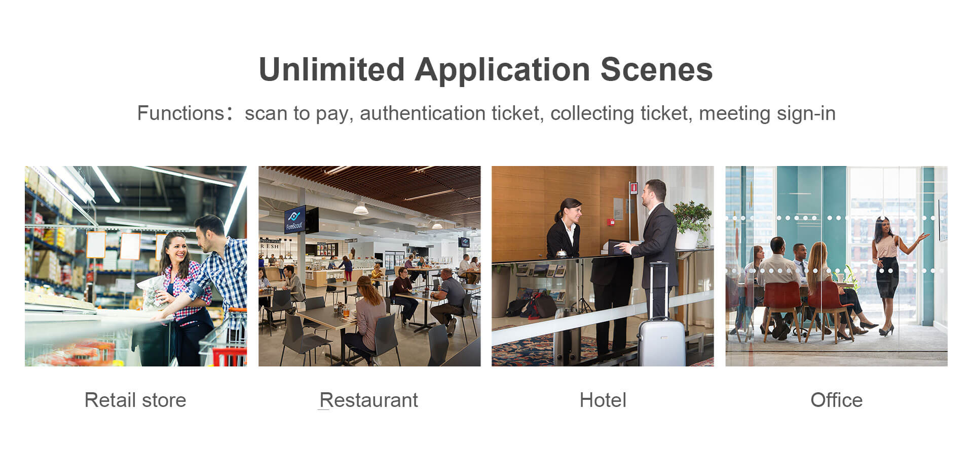 QR-Code Scanner POS can scan to pay 